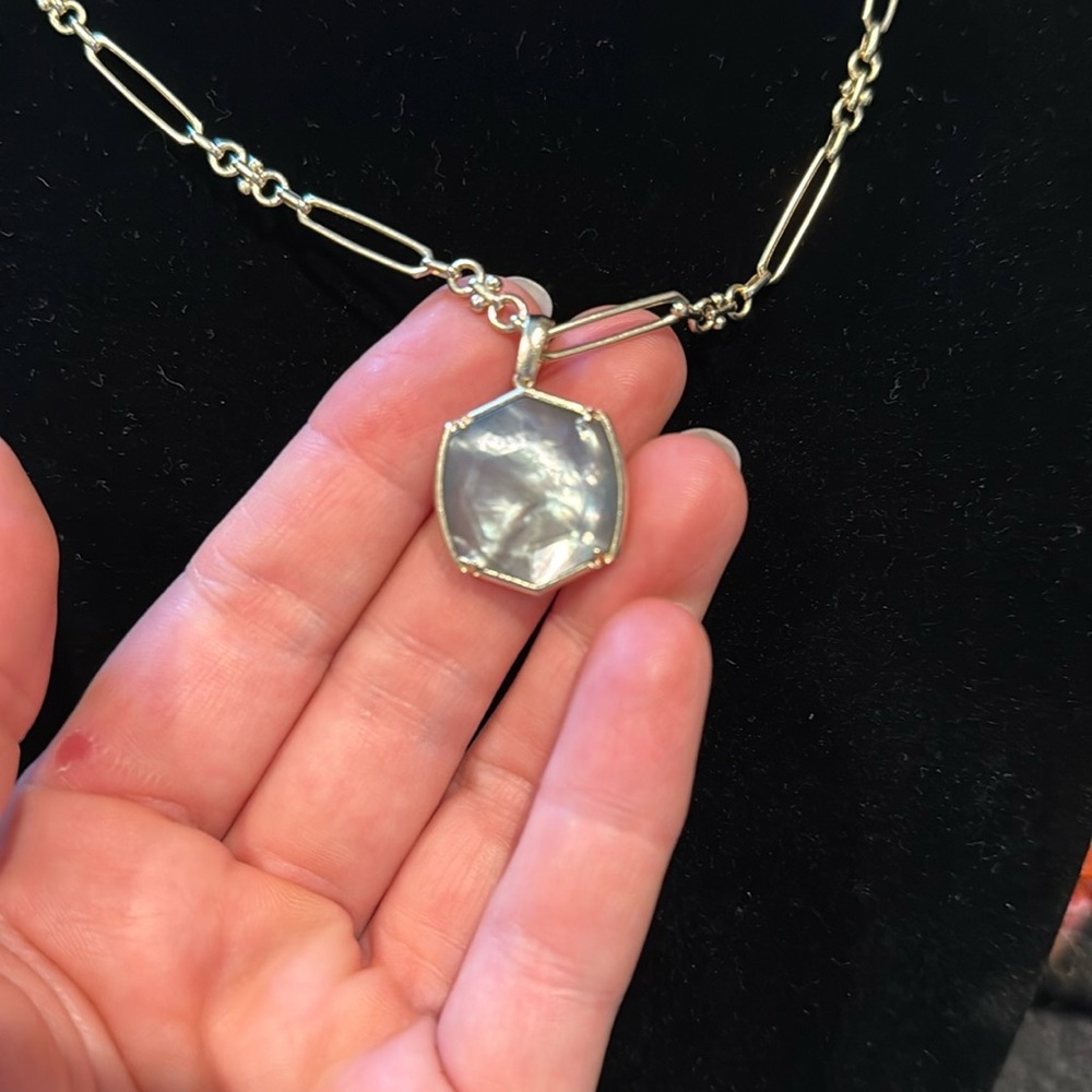Kendra Scott Silver Necklace - Picture 3 of 4